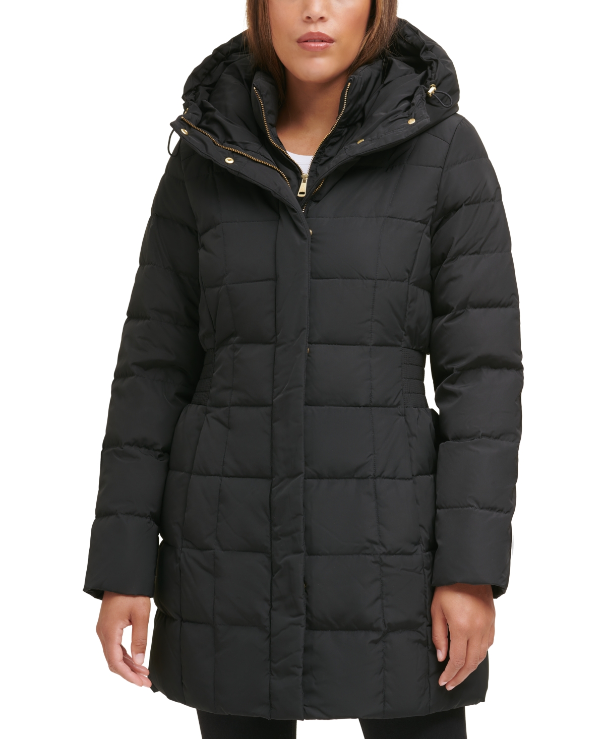 Cole Haan Women's Hooded Down Puffer Coat