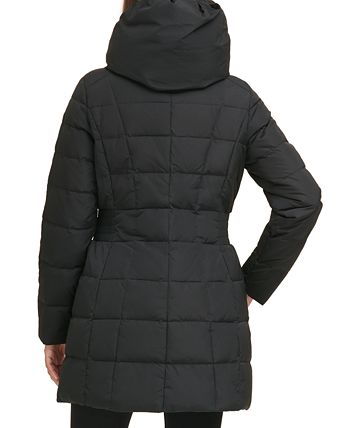 Cole Haan Women's Hooded Down Puffer Coat - Macy's