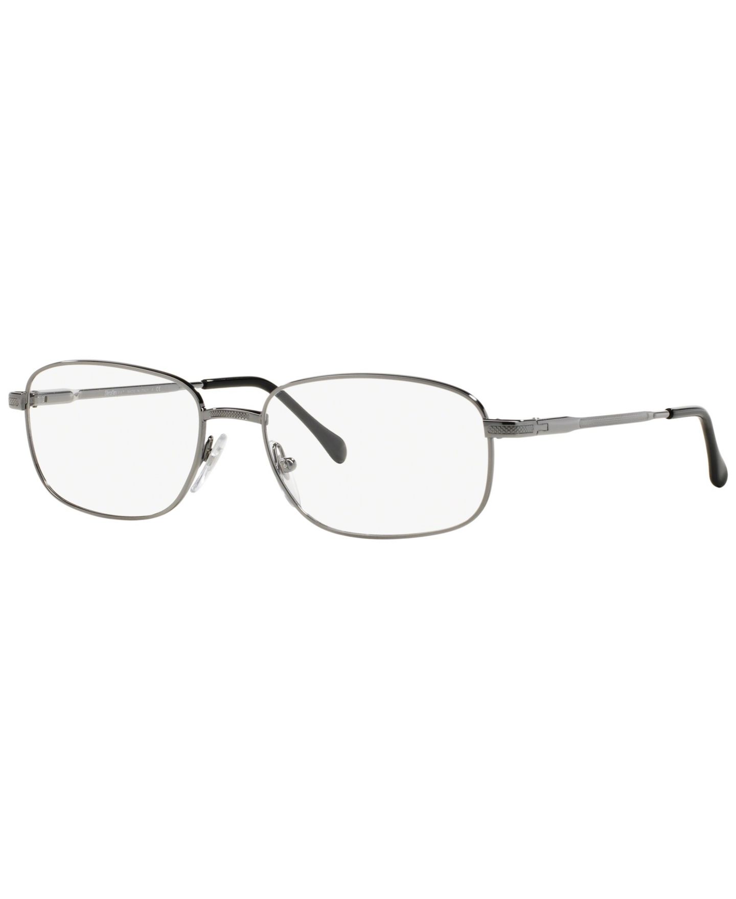 Мужские очки Sferoflex Man Square Metal SF2086 Eyeglasses, цвет: Графитовый металлик — фото 1