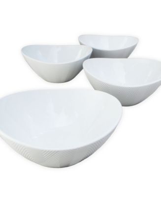 Euro Ceramica Highlands Serving Bowls, Set of 4 - Macy's