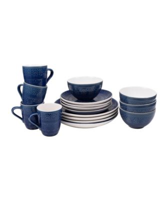 Fez 16 Pc. Dinnerware Set, Service for 4