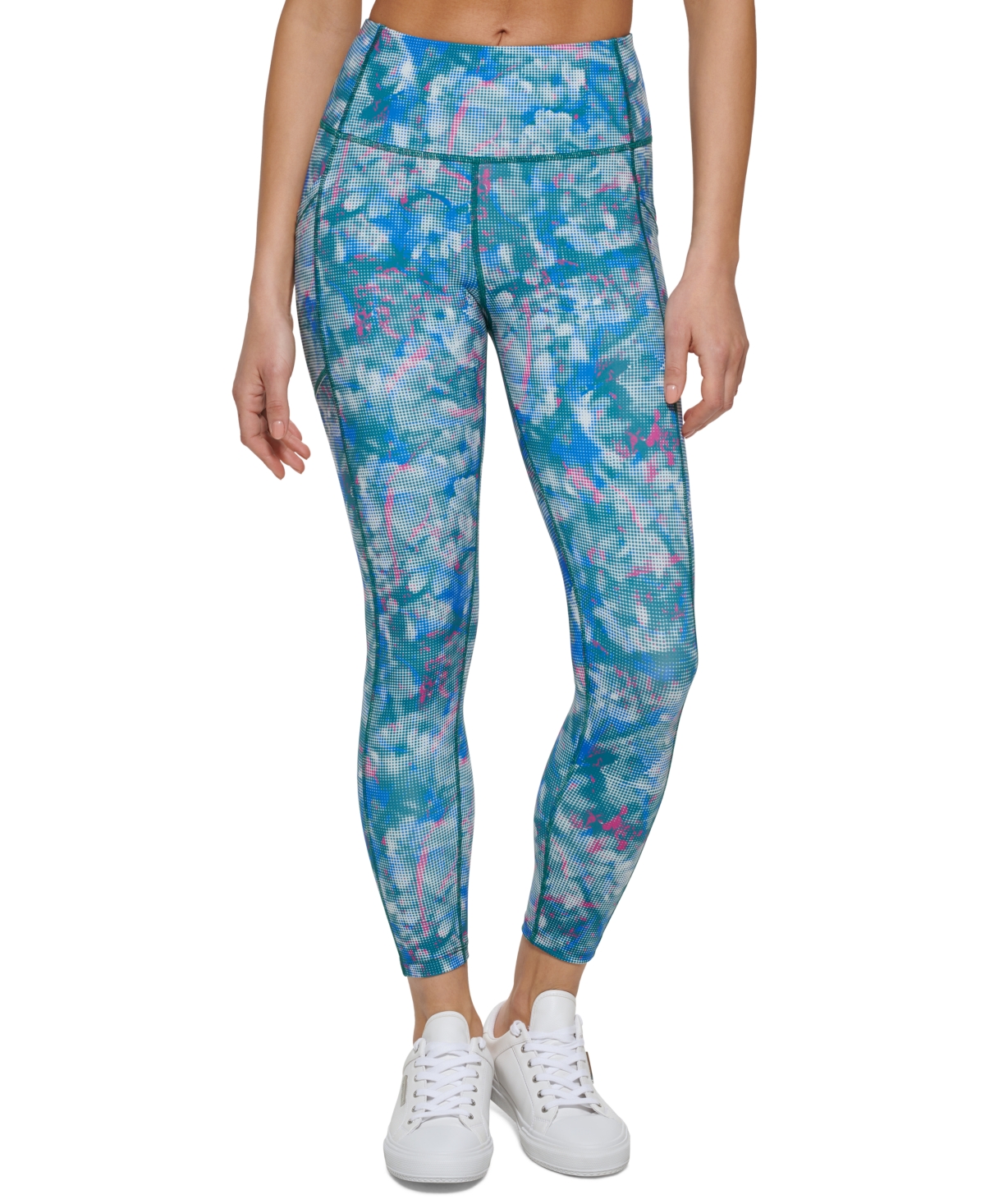 Calvin Klein Performance Printed High-Rise 7/8 Leggings