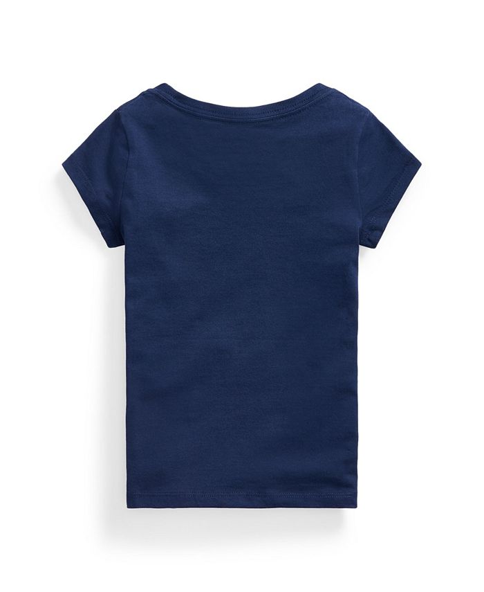 Polo Ralph Lauren Toddler and Little Girls Jersey Short Sleeve Tshirt