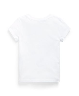 Toddler and Little Girls Cotton Jersey Short Sleeve T-shirt