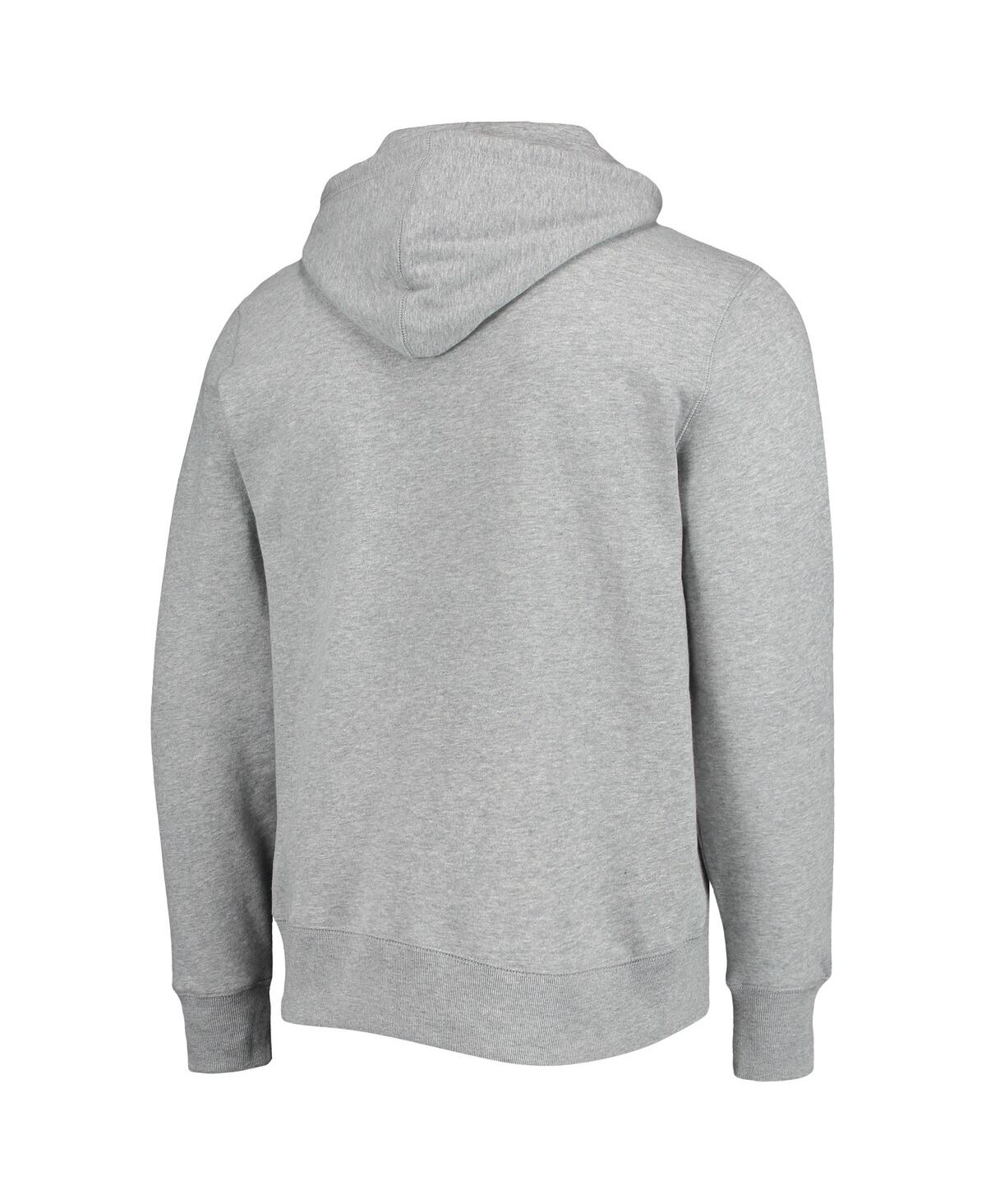 47 Brand Men's '47 Heathered Gray Vegas Golden Knights Pregame Headline Pullover Hoodie In Heathered Gray
