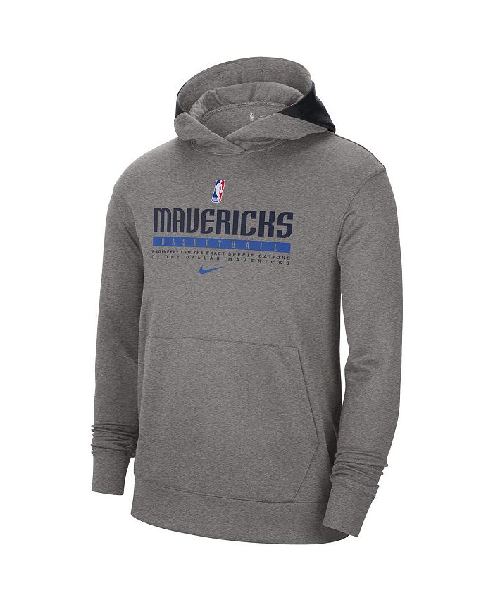 Nike Men's Heathered Charcoal Dallas Mavericks Spotlight On Court ...