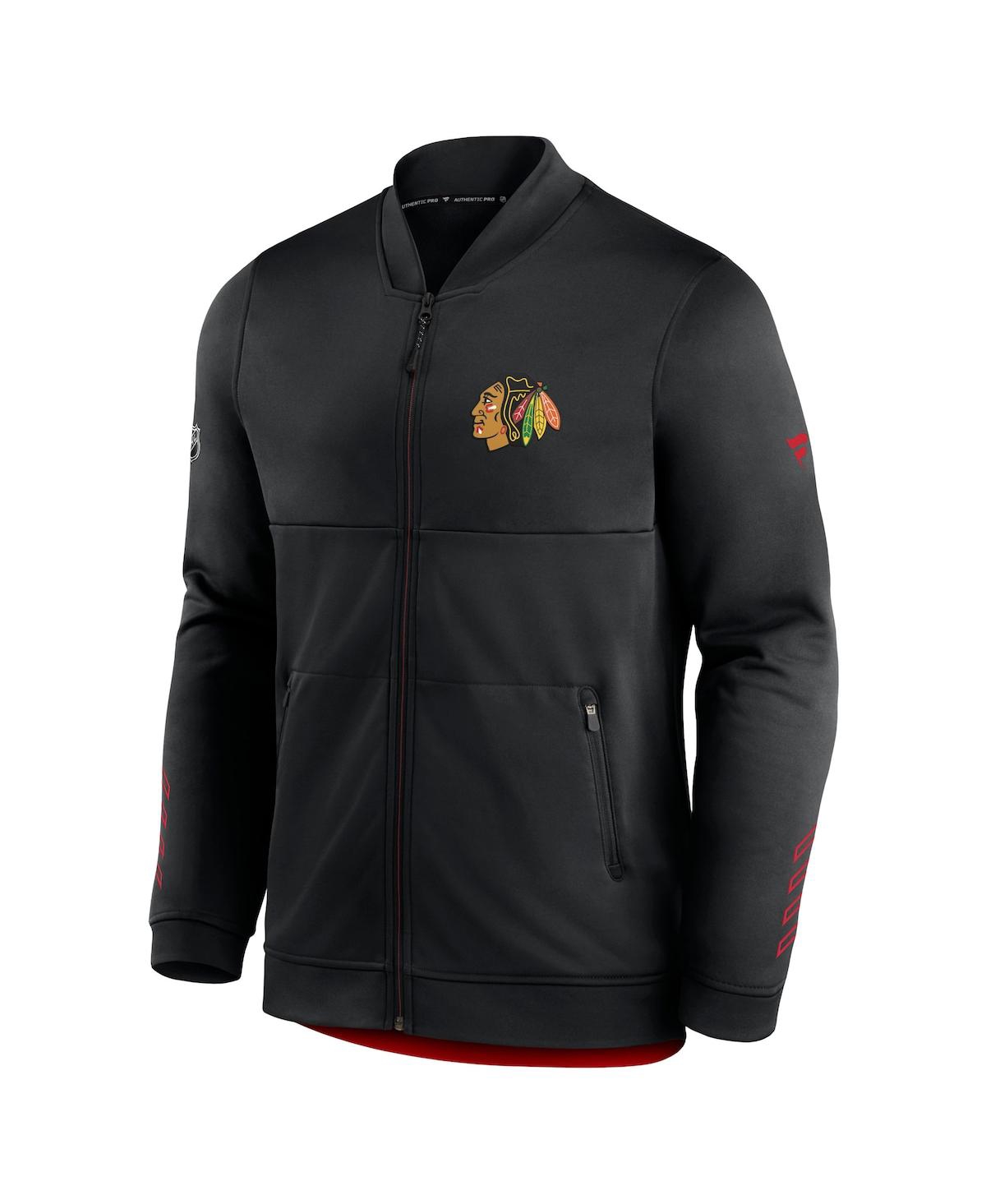 Men's FanaticsChicago Blackhawks Locker Room Full-Zip Jacket - Black