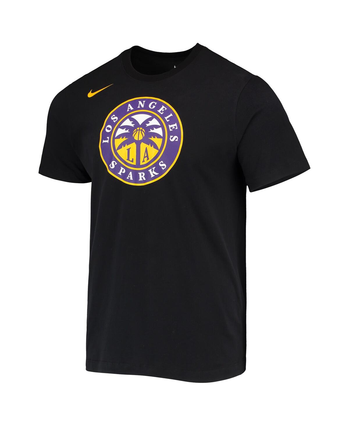 Nike Women's  Black Los Angeles Sparks Logo Performance T-shirt In Black