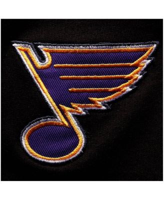 Men's Black St. Louis Blues Big and Tall French Terry Shorts