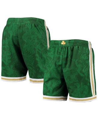 Mitchell & Ness Men's Mitchell & Ness Kelly Green Boston Celtics Hardwood  Classics Lunar New Year Swingman Shorts