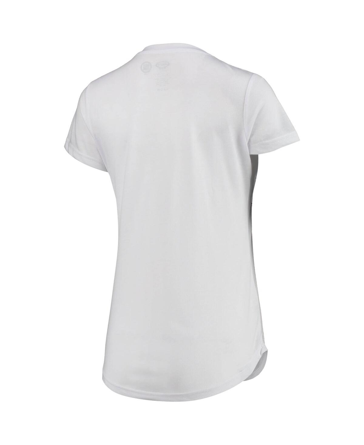 Shop Concepts Sport Women's  White, Charcoal Nashville Predators Sonata T-shirt And Leggings Set In White,charcoal