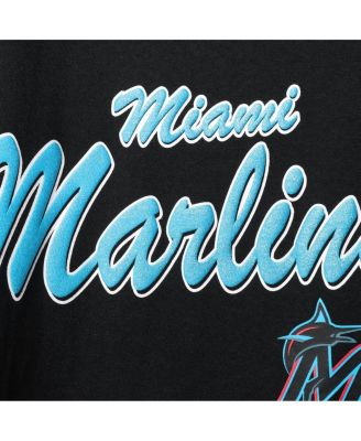 Women's Black Miami Marlins Marcie Tank Top