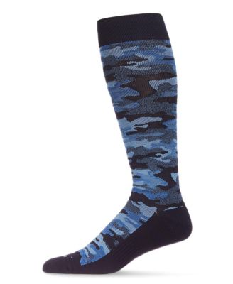 Men's Camo Nylon Compression Socks