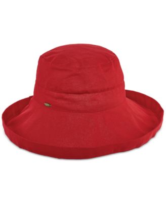 Cotton Big Brim With Inner Drawstring