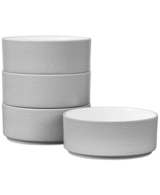 Colortex Stone Stax Cereal Bowls, Set of 4