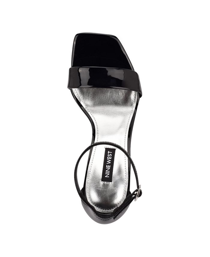 Nine West Women's Marrie Square Toe Block Heel Dress Sandals - Macy's