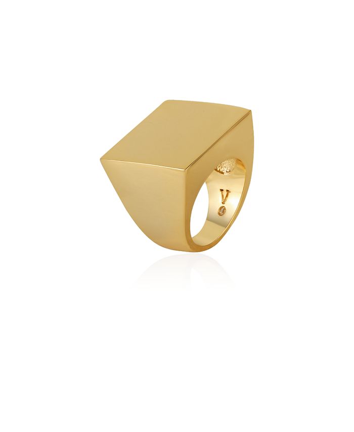 Vince Camuto GoldTone Square Ring & Reviews Rings Jewelry