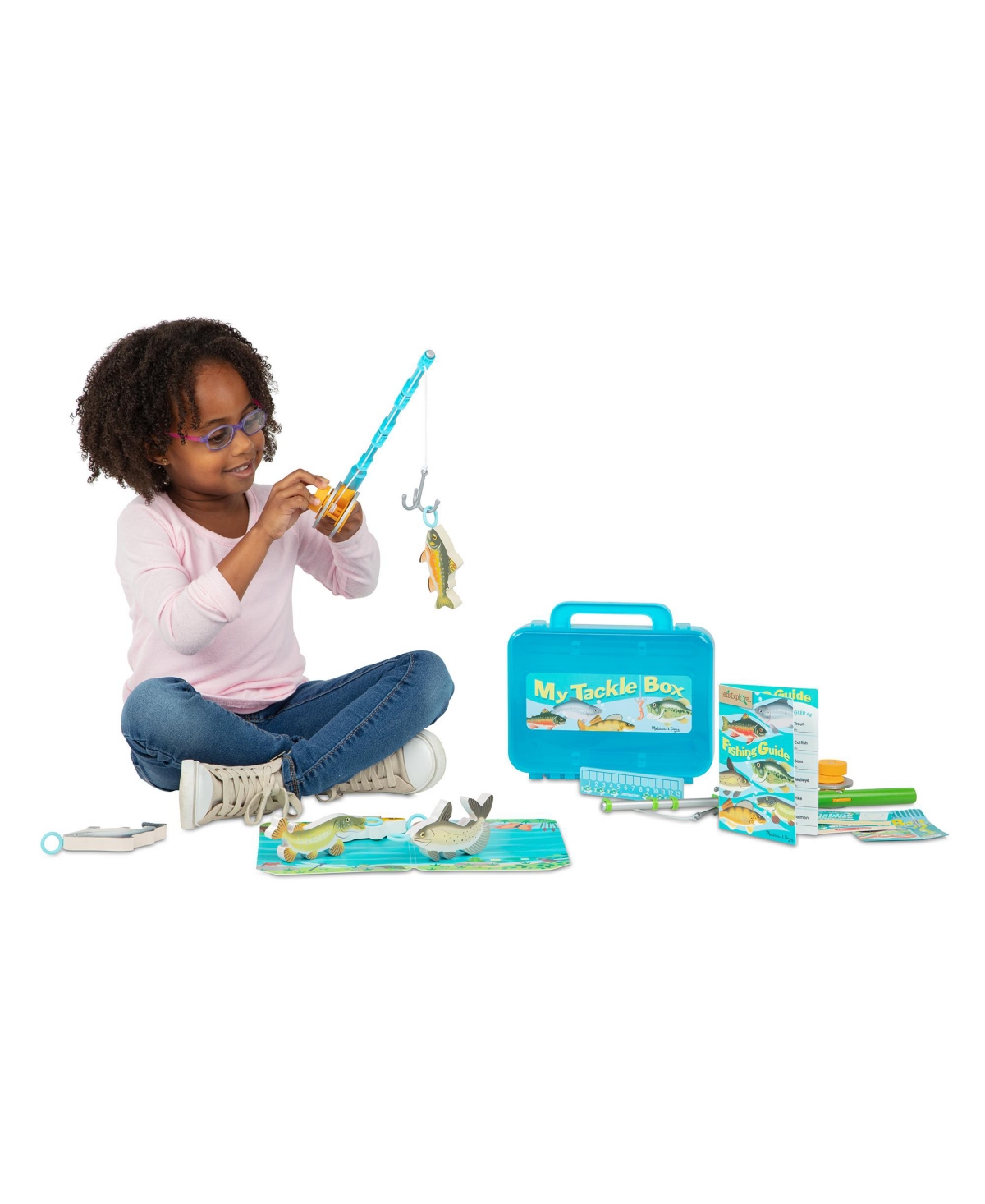MELISSA & DOUG LETS EXPLORE FISHING PLAY SET 