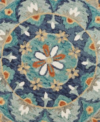 Radiance RDC-099 6' x 6' Round Area Rug