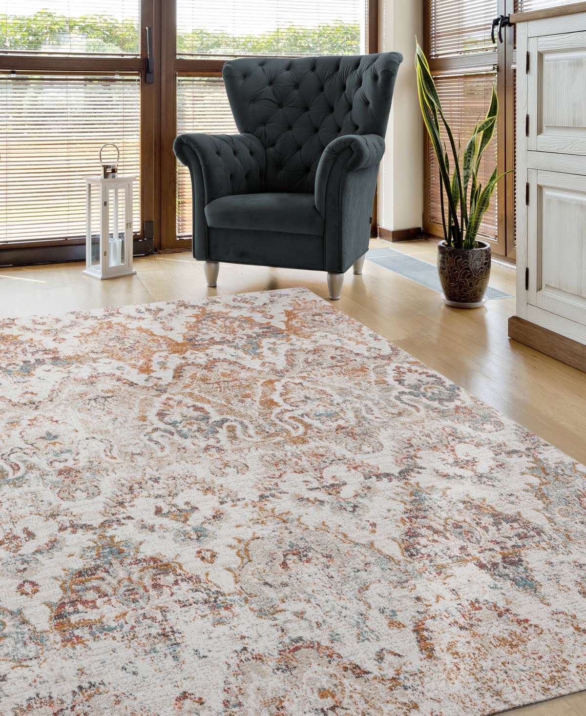 Lr Home Heirloom Hrl-453 7'9" x 9'9" Outdoor Area Rug