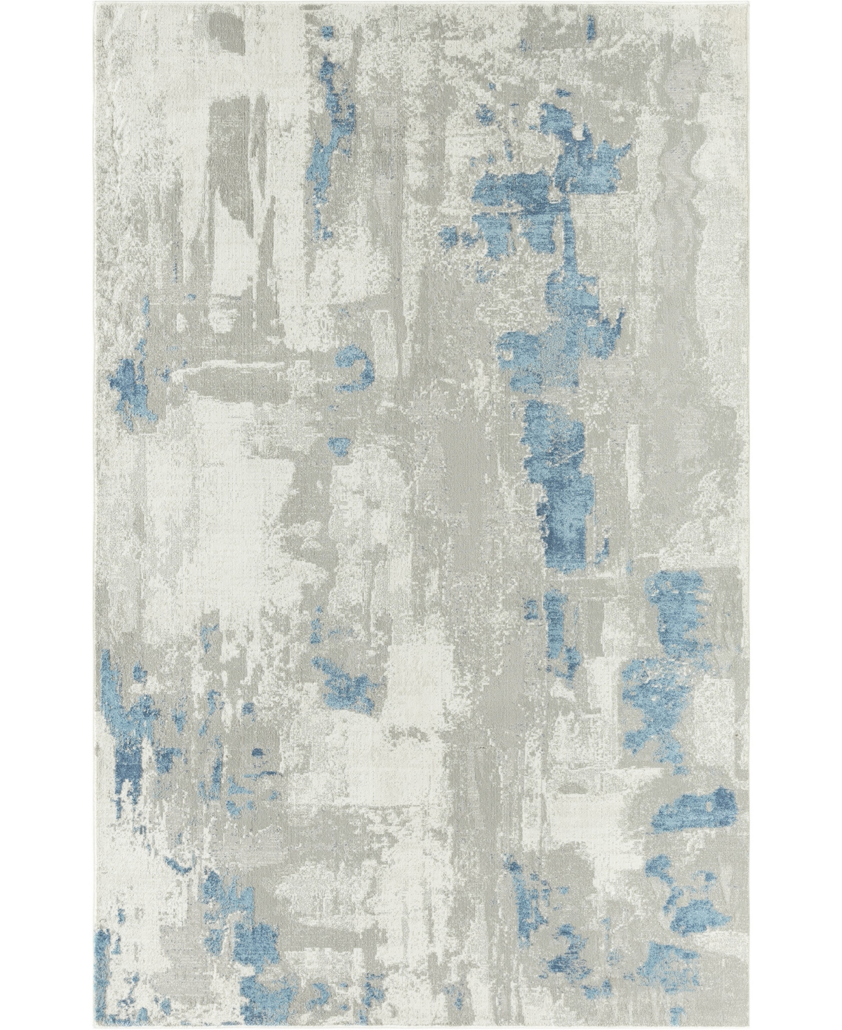 Lr Home Felicity FLY81779 5' x 7'6in Area Rug - Gray, Blue