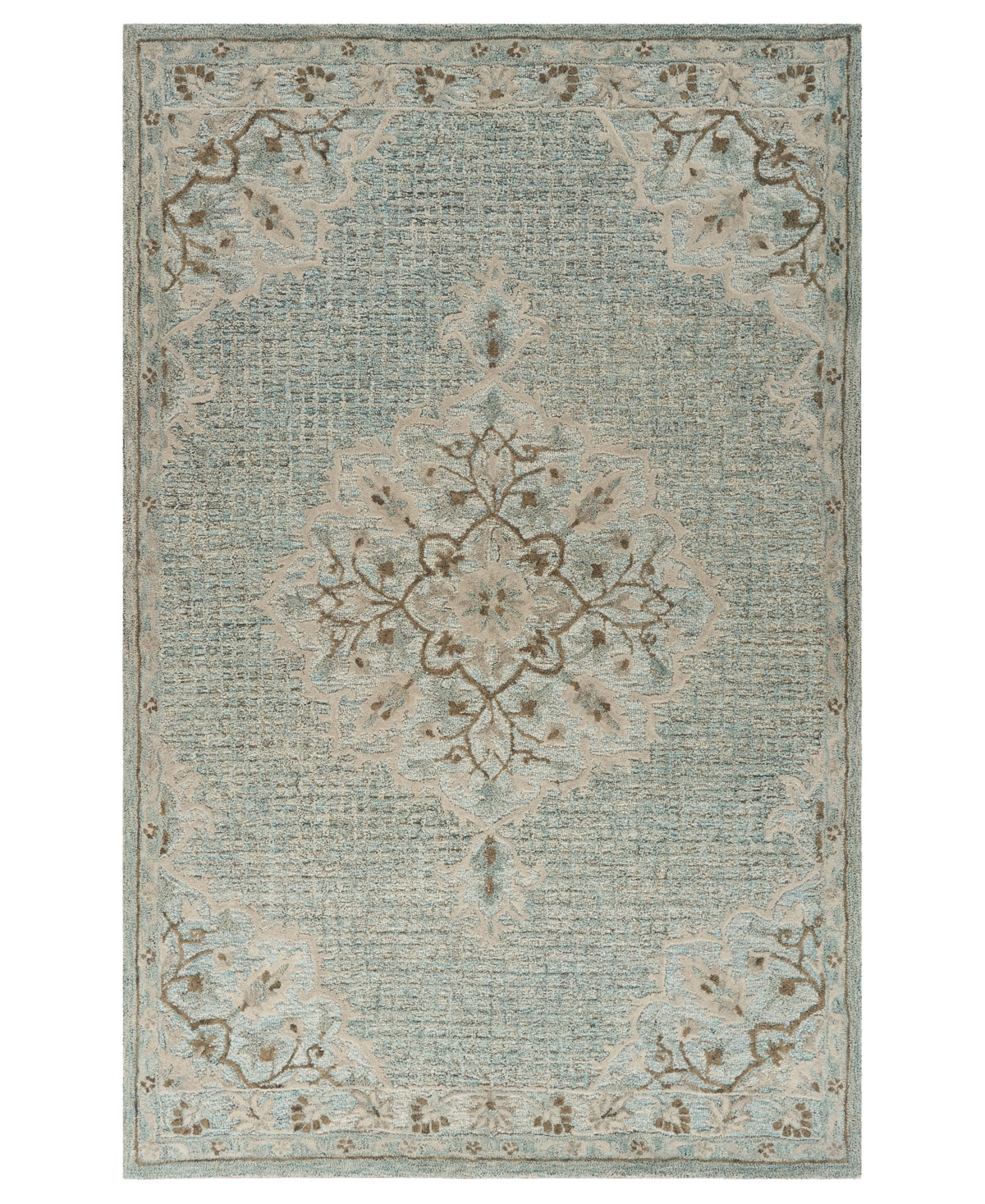 Lr Home Imperial IMP81291 7'9in x 9'9in Area Rug - Blue