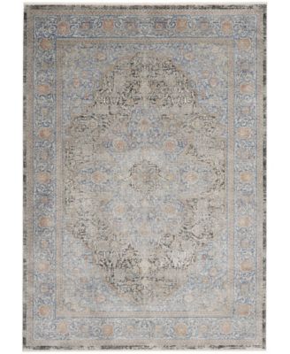Nourison Starry Nights Stn07 Area Rug In Blue
