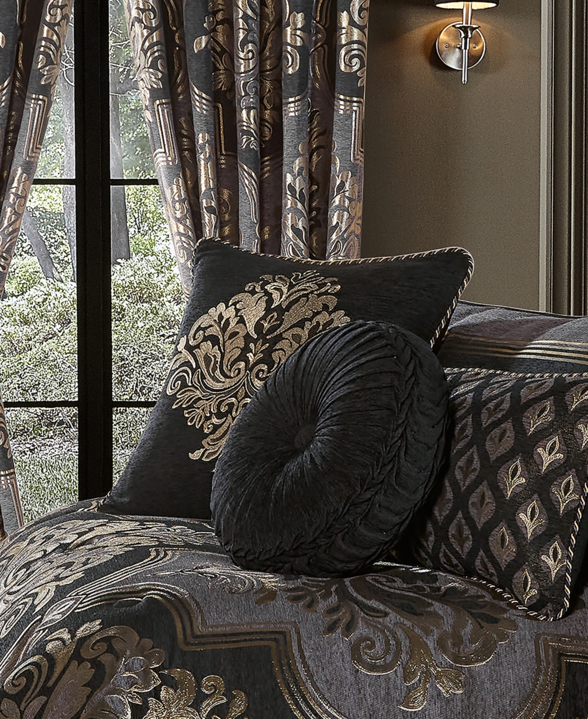 J Queen New York Savoy Pillow, x