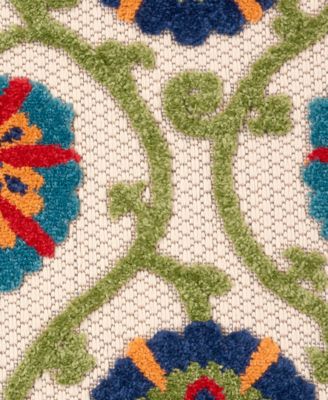 Aloha ALH19 2'8" x 4' Outdoor Area Rug