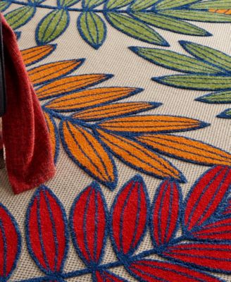 Aloha ALH18 7'10"x 10'6" Outdoor Area Rug