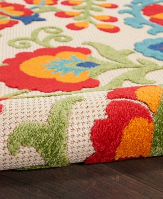 Aloha ALH17 3'6" x 5'6" Outdoor Area Rug