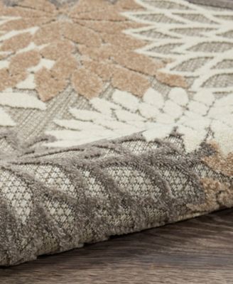 Aloha ALH05 7'10" x 7'10" Round Outdoor Area Rug