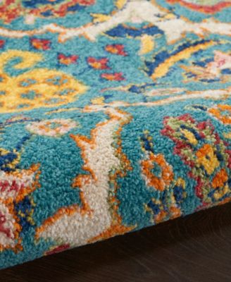 Allur ALR03 2'3" x 7'6" Runner Rug