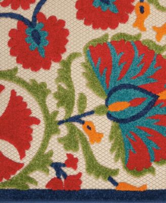 Aloha ALH20 3'6" x 5'6" Outdoor Area Rug