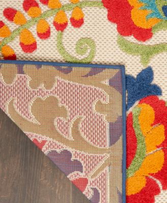 Aloha ALH17 2'3" x 10' Runner Rug