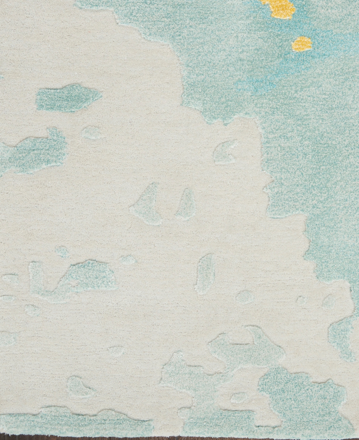 Nourison Home Prismatic PRS26 Area Rug - Gold-Tone