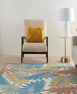 Aloha ALH18 5'3" x 7'5" Outdoor Area Rug