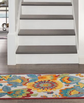 Aloha ALH25 2'8" x 4' Outdoor Area Rug