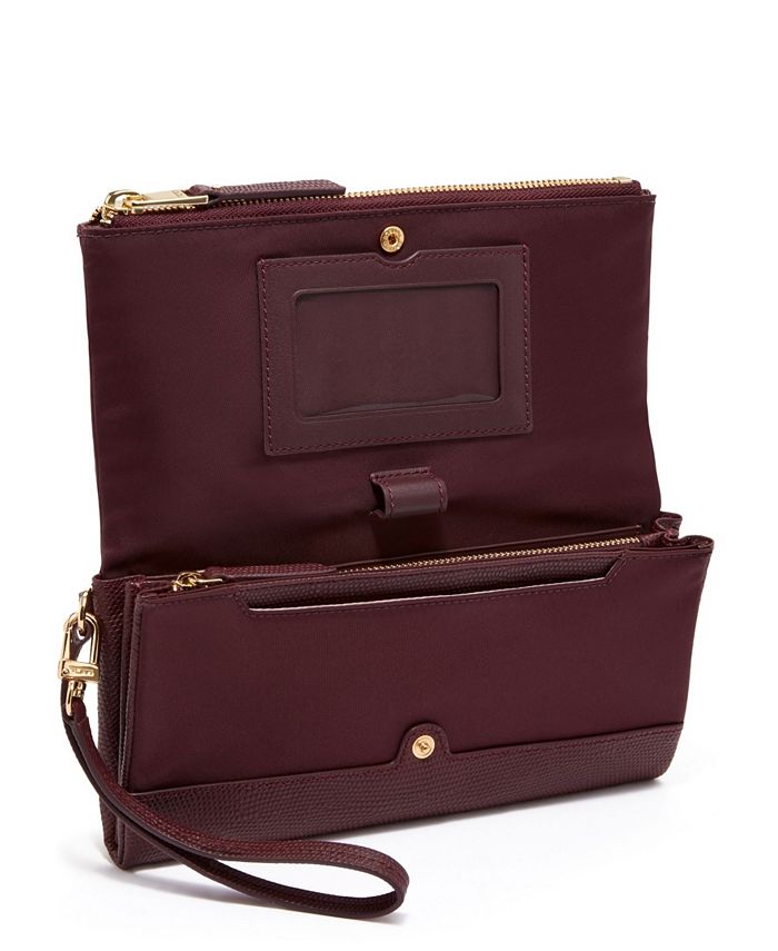 TUMI Voyageur Small Leather Goods Travel Wallet Macy's