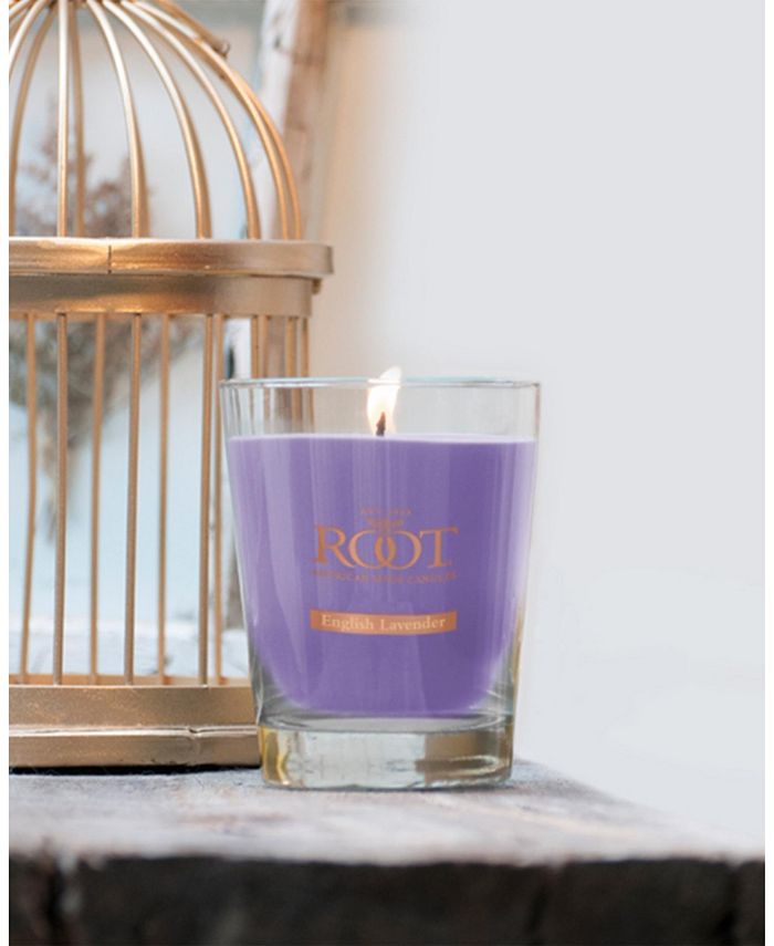 ROOT CANDLES Large Veriglass English Lavender Fragrance Jar Candle Macy's