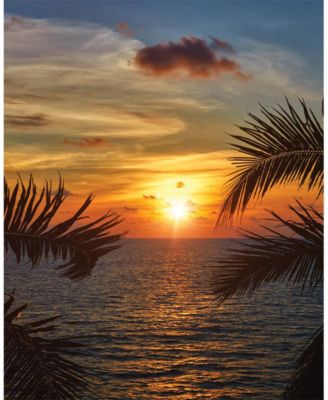 Large Veriglass Coastal Sunrise Fragrance Jar Candle