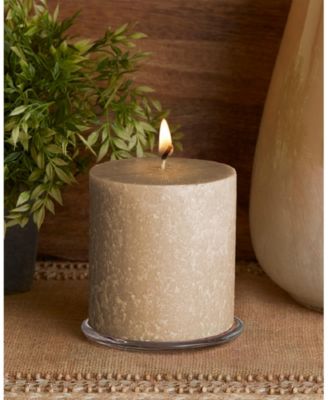 Timberline Pillar Candle, 4" x 4"