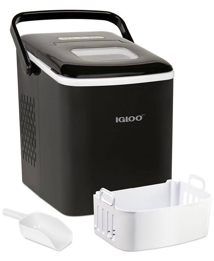 Igloo IGLICEB26HNBK 26Lb. Ice Maker with Handle Macy's