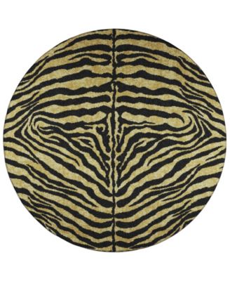 Mali Washable ML1 8' x 8' Round Area Rug