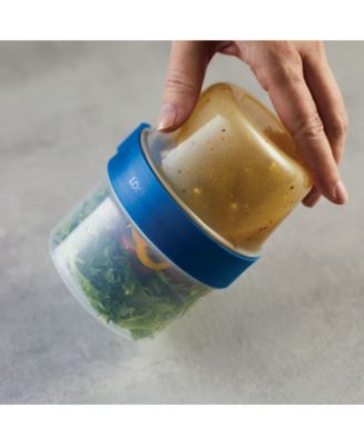 Easy Essentials Twist Two Way Food Storage Container Set, 12-Piece, Clear