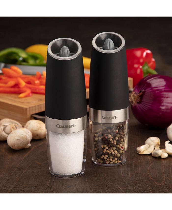 Cuisinart Gravity Salt & Pepper Mill Set Macy's