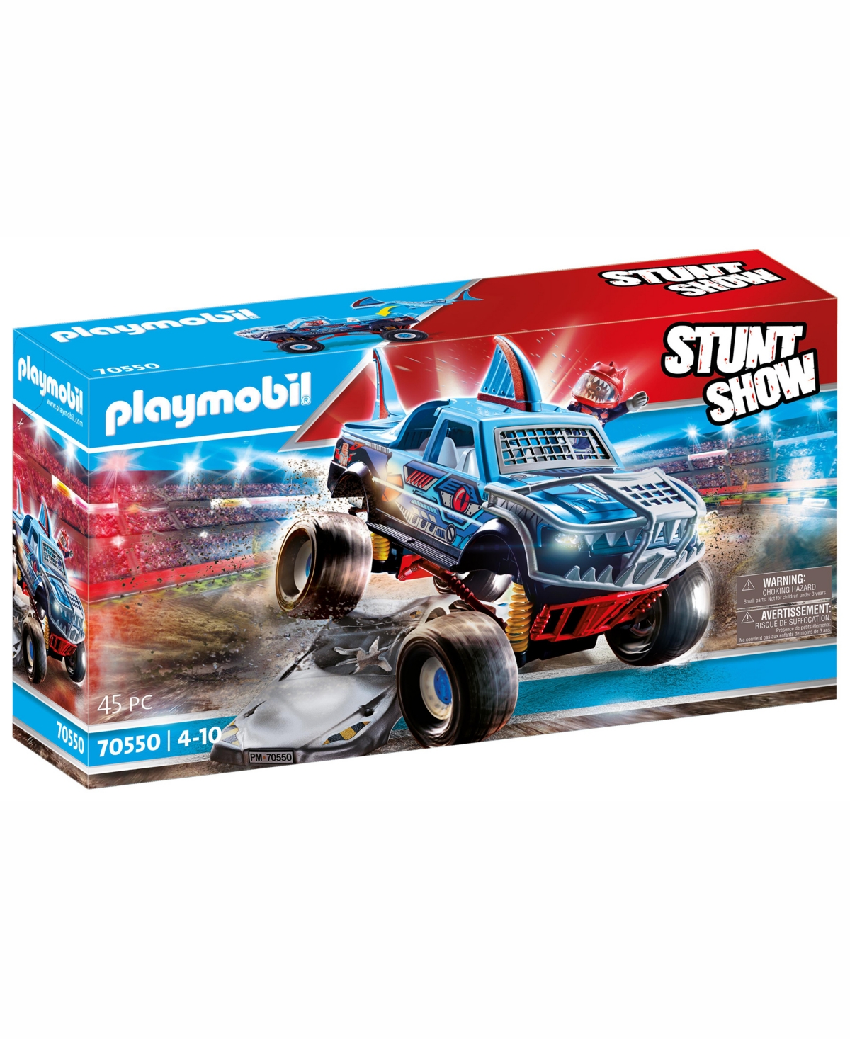 Playmobil Stunt Show Shark Monster Truck In No Color