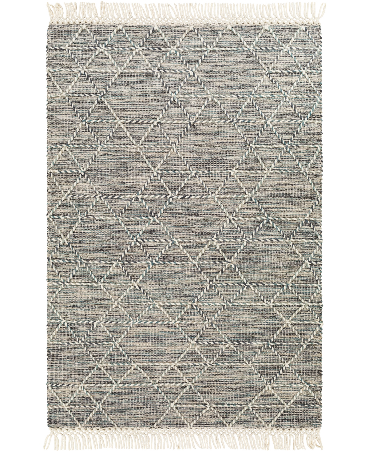 Surya Lucia Lci-2300 5in x 7'6in Area Rug - Charcoal
