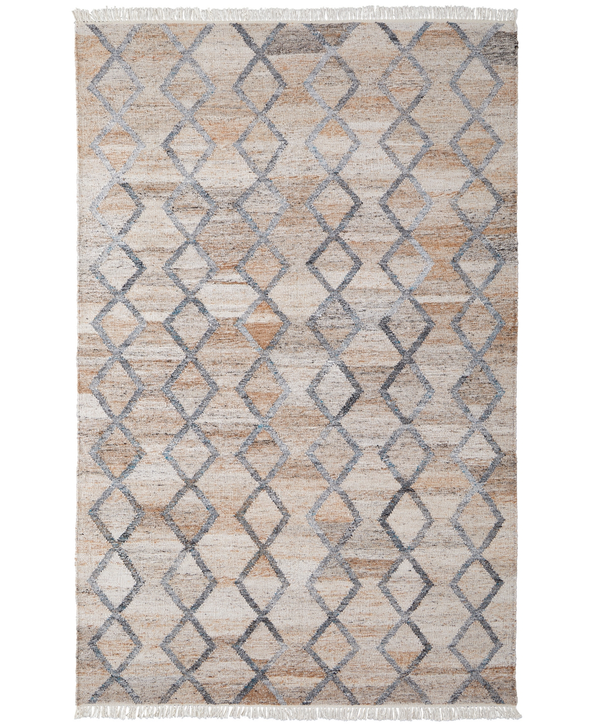 Feizy Elstow R0771 9'6in x 13'6in Area Rug - Charcoal