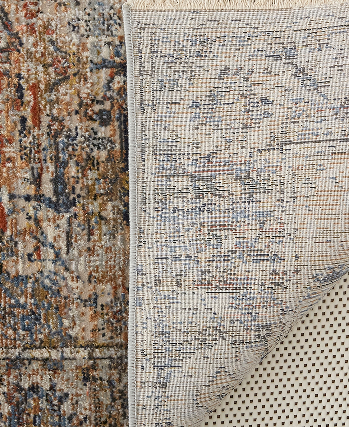 Feizy Kaia R39GM Runner Area Rug